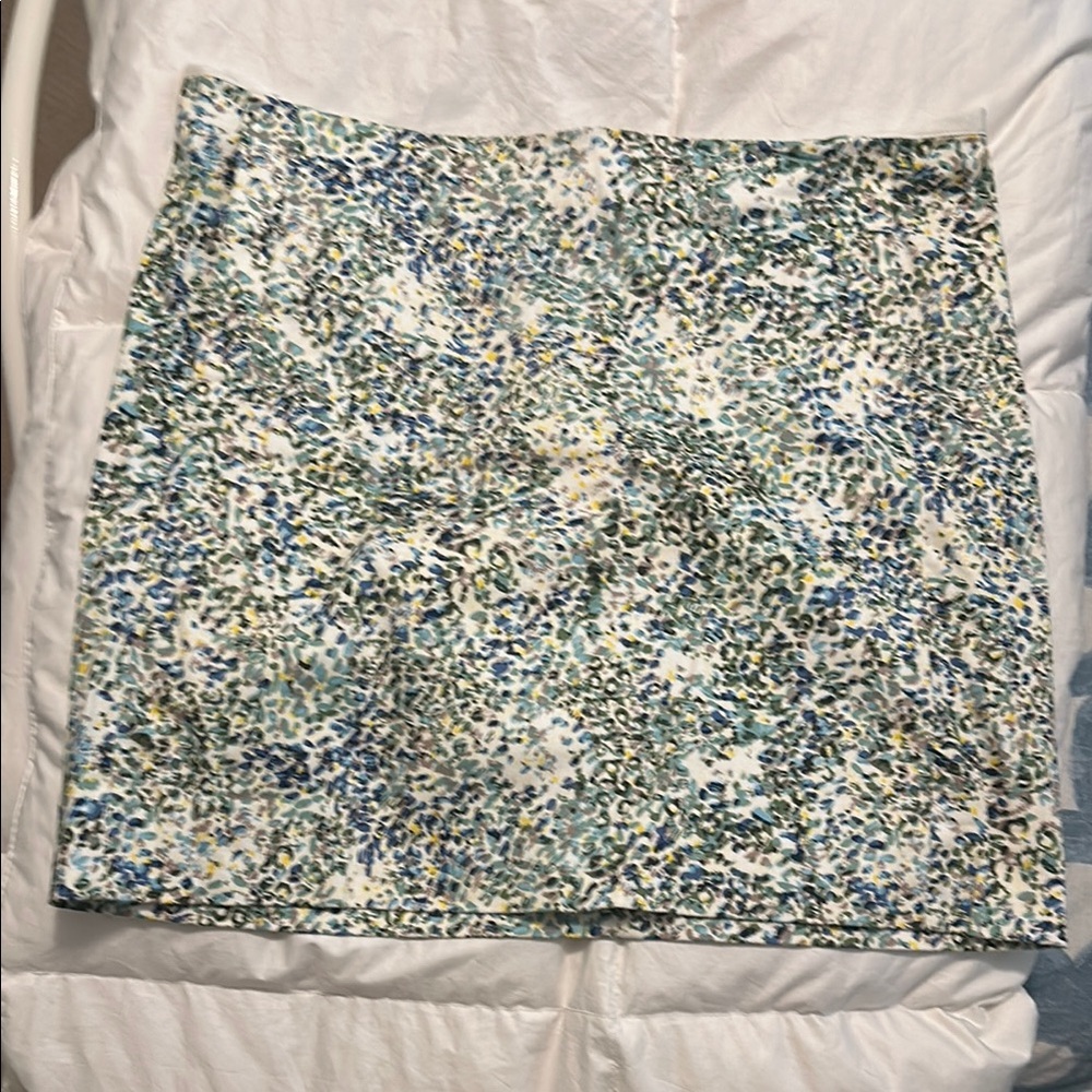 J. Crew Multicolor Mini Skirt